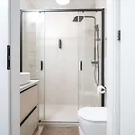 شقة Beige Harmony For Family & Business With Parking And Ac By Uniquerent *