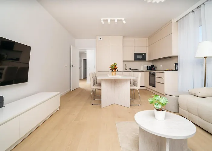 Apartman Beige Harmony For Family & Business *