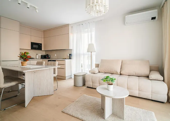Beige Harmony For Family & Business Apartman *